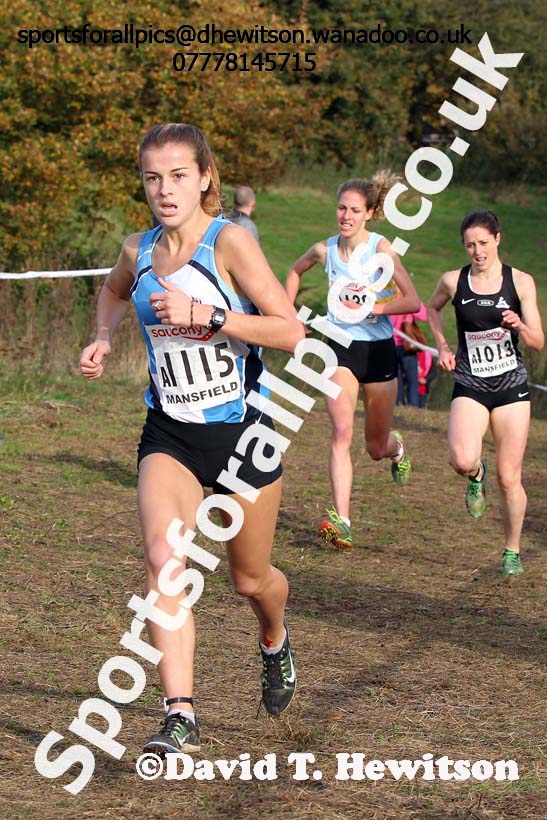 Senior womens National Cross Country Relays. Photo: David T. Hewitson/Sports for All Pics